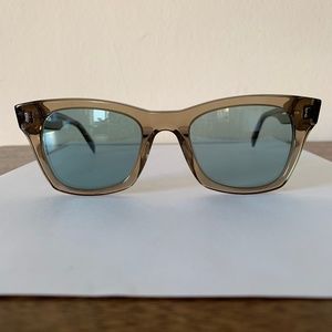 Warby Parker NEW Harris Sunglasses Crystal Smoke